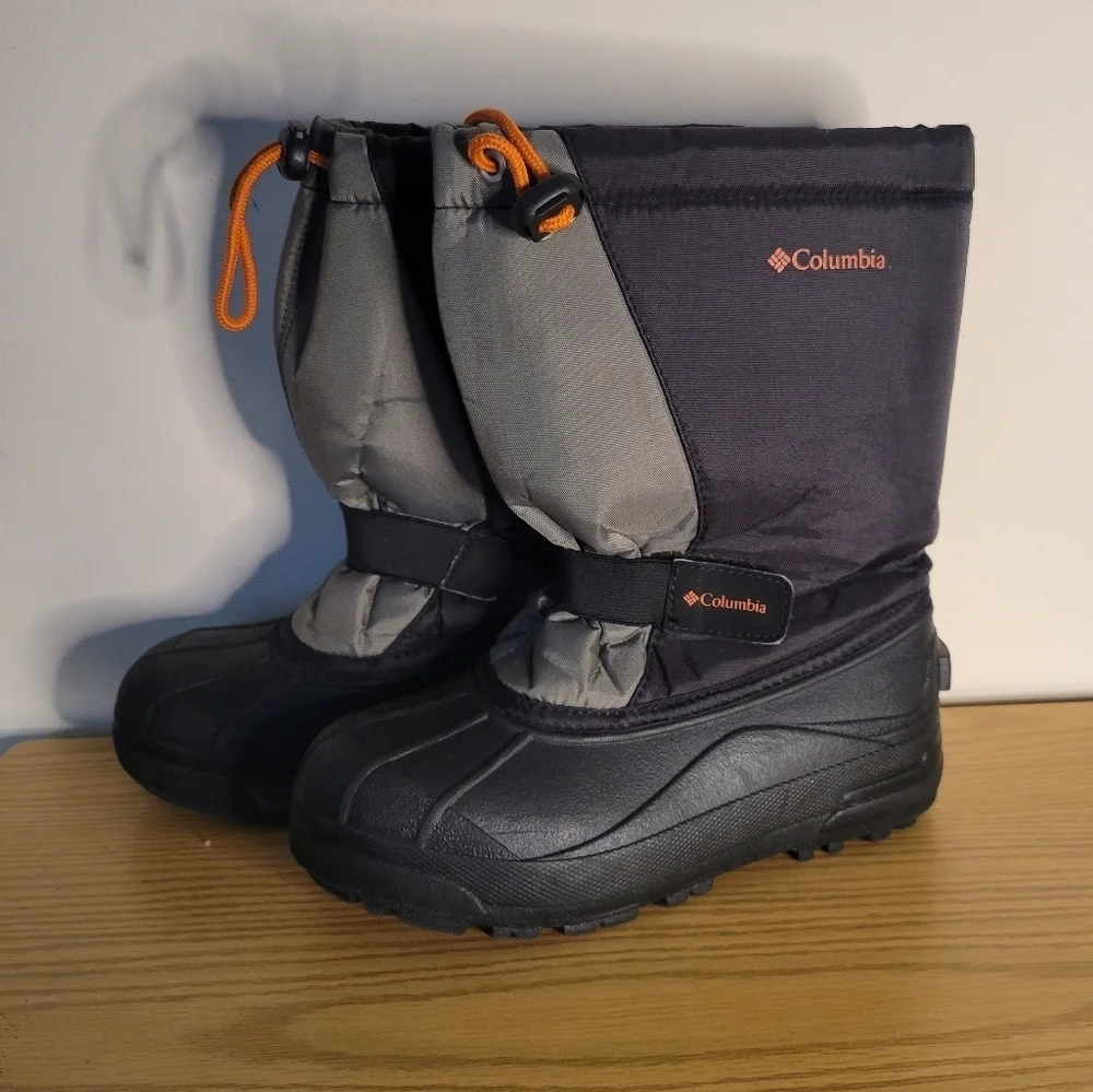 COLUMBIA Toddlers Unisex Powderbug Insulated Snow Boots - Size (4)